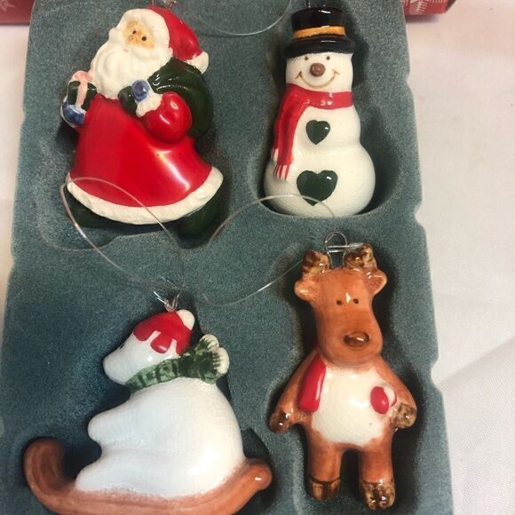 Vintage! Rare! Marcel Shurman Porcelain Handpainted Ornaments-collectible - Picture 5 of 6